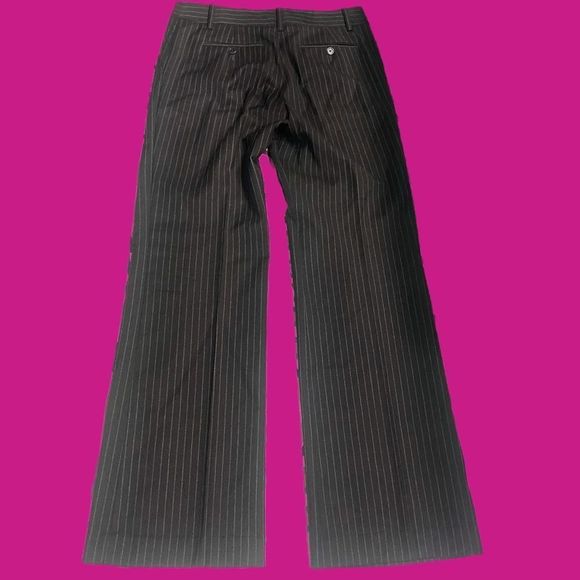 BCBGMaxAzria Black Pinstripe Pantsuit - Picture 3 of 4